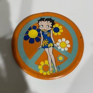 Betty boop metal sign 2001